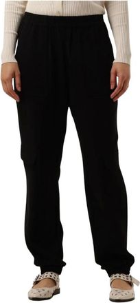 Bruuns Bazaar Broeken, Dames, Zwart, L, Polyester, Brassica Cilla Broek