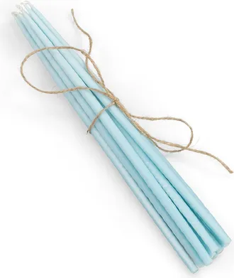 British Colour Standard Thin Taper Candles - Set of 12 in Powder Blue at Nordstrom