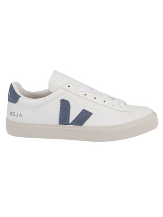 Veja Campo Chromefree Leather Suede Low-Top Sneakers