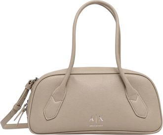 A|X Armani Exchange Naomi S Schoudertas - Dames - Handtassen - Beige - ONE Size - Polyester - Tassen