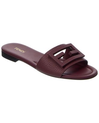 Fendi Fendi Tube Leather Sandal