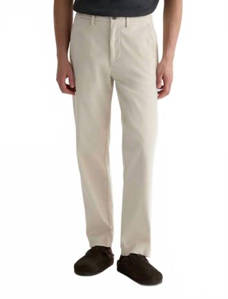 AG - Adriano Goldschmied Archie Sud Straight Leg Trouser In Pumice