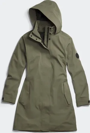 Canada Goose Imperm&eacute;able Cardero Black Label (Femmes, Smokey Sage, TP)