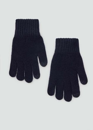 Mango Guanti maglia navy - Uomo - Taglia unica - MANGO MAN