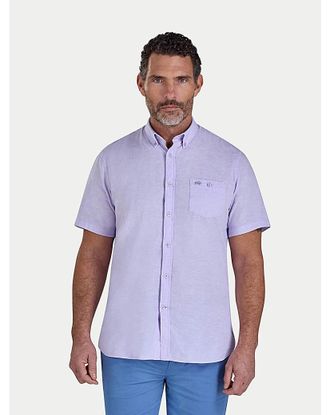 Raging Bull Raging Bull Short Sleeve Linen Shirt
