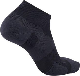 2XU Vectr Light Cushion 1/4 Crew in Black/titanium at Nordstrom, Size X-Large