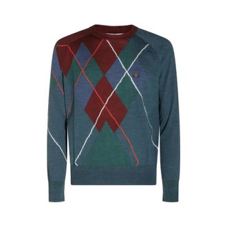 Vivienne Westwood Heren, Truien, Blauw, Maat: S