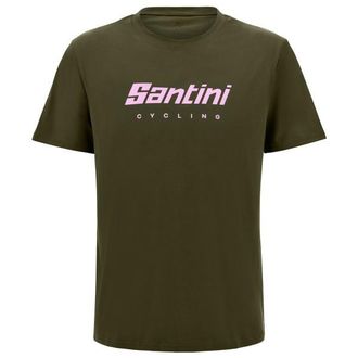 Santini Coloured Branded T-Shirt T-Shirt - Unisex | oliv