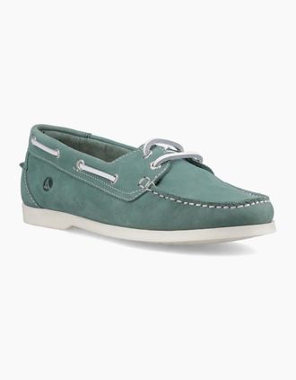 Sperry Top-Sider Womens Sperry Balboa 2 Eye Boat Nubuck Womens Green Boat Shoes - Size: 7