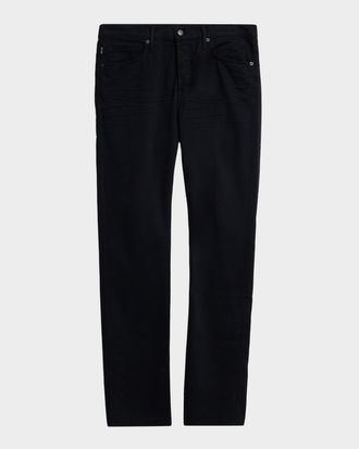 Tom Ford Men & apos;s Stretch-Twill Straight-Fit Pants