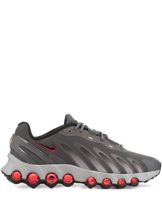 Nike Air Max Dn8 Iron Grey Bright Crimson sneakers - men - Fabric/Mesh/Rubber - 12.5