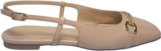 Baldinini Sandali Nappa - Dames - Ballerinas - Beige - 40 EU - Leer - Schoenen