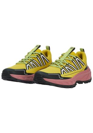 Jack Wolfskin Wanderschuh JACK WOLFSKIN WILD HIKE LOW W, Damen, Gr. 39,5, chartreuse, Synthetik, Schuhe Wanderschuh, Trekkingschuh
