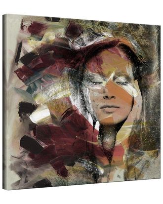 Ready2HangArt Ready2hangart Abstract Girl 2 Wrapped Canvas Wall Art By Tristan Scott