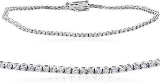 Pompeii3 1 1/2 cttw Diamond Tennis Bracelet 14k White Gold 7
