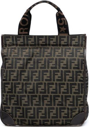 Fendi Pre-owned Fendi Zucca Canvas Shopping Tote Ladies Q56TZIRKFUODSQRG