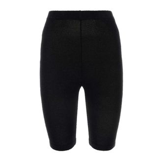 Balenciaga Stretch Terry Shorts - female - Balenciaga - Casual Shorts - Black - XS - Shorts
