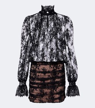 Retrof&ecirc;te Retrof&ecirc;te Vestido corto Ysolde de encaje