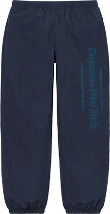 SUPREME Side Logo Track Pants Navy SUP-FW20-086