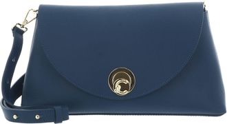 Coccinelle shoulder bag cross body bag Nikla Handbag Double Grainy Leather Deep Blue/Sandshell