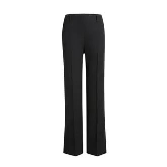 Khaite H26 Trousers - female - Khaite - Wide Trousers - Black - S - Trousers