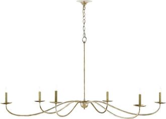 Currey & Company Saxon Chandelier Large