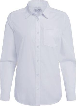 Craghoppers Kiwi Iii Long-sleeved Shirt in White at Nordstrom, Size 20