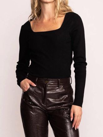 Pink Martini Elanor Sweater In Black