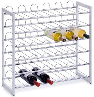 ZELLER PRESENT Flaschenregal für 36 Flaschen