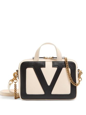 Valentino Garavani Viva Superstar Small Leather Duffle Bag