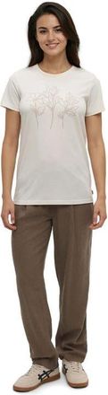 tentree Summer Flora T-Shirt in Undyed/creek Stone at Nordstrom, Size X-Small