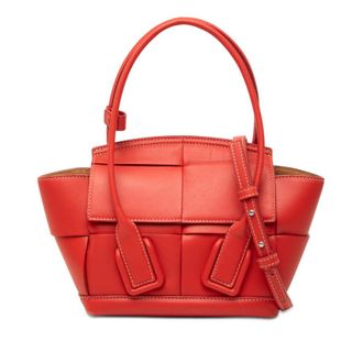 Bottega Veneta Pre-owned Bottega Veneta Mini Leather Maxi Intrecciato The Arco Tote Ladies YGDCOQSTC12NU0A6