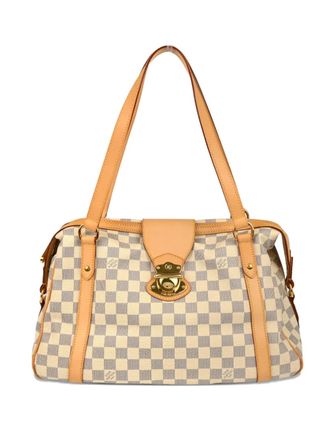 Louis Vuitton 2010 PM Stresa monogram-pattern shoulder bag - women - PVC/Calf Leather/Canvas - One Size - Neutrals