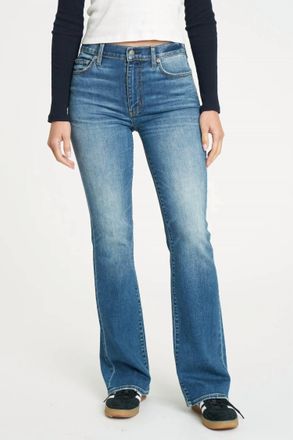 Daze Covergirl Mid Rise Bootcut Jeans In Perfection
