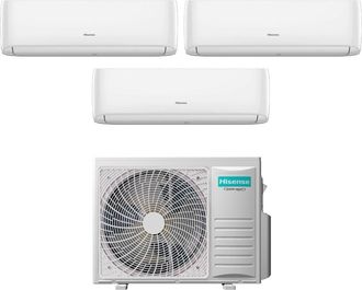 Hisense Trial Split Inverter Aire Acondicionado Hi-comfort Serie 12+12+12 Con 3amw72u4rfa R-32 Wi-fi Integrado 12000+12000 - Nuevo