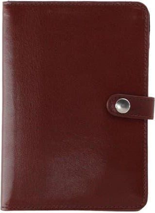 Trafalgar Store Zaiden Italian Cortina Leather Snap Closure Passport Wallet in Honey Maple at Nordstrom