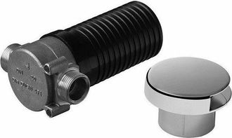 Duravit Interruptor De Manguera Dise&ntilde;o A2 Cromado, 3/4 Pulgadas Duravit