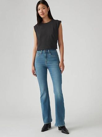 Levi's 726 High Rise Flare Jeans - Womens - 26X30 - Blue