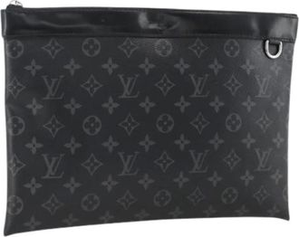 Louis Vuitton Pre-owned Clutches, female, Black, Size: ONE SIZE Pre-owned Clutch Bag