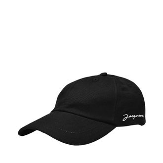 Jacquemus Black Cotton Street Cap - unisex - Jacquemus - Hats & Caps - Black - 58 CM - Accessories
