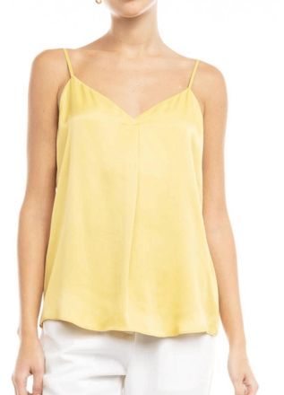 Naked Zebra Brighton Cami In Yellow