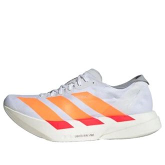adidas Adizero Adios Pro 4 White Lucid Orange JR7088