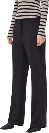 Birgitte Herskind Jackmann Straight Broeken - Dames - Straight fit broeken - Zwart - XS - Polyester - Broeken