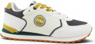 Colmar Travis Sneaker - Heren - Hardloopschoenen - Wit - 41 EU - Leer - Fitness