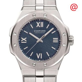 Chopard Pre-owned Chopard Alpine Eagle Automatic Blue Dial Ladies Watch 298601-3001