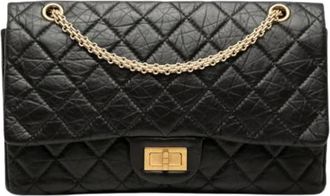 Chanel Borsa a spalla vintage Chanel Pre-owned Double Flap - - Pre-owned - Donna - Nero - ONE SIZE