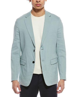 Theory Clinton Linen-Blend Blazer