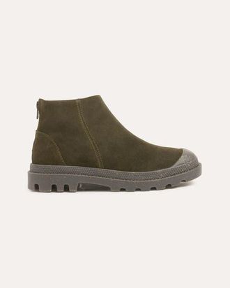 Celtic & Co. Toe Cap Ankle Boot in Khaki at Nordstrom, Size 11