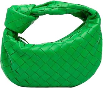 Bottega Veneta Pre-owned Jodie Mini Bag - Dames - Vintage Mini Tas - Groen - ONE Size - Leer - Vintage