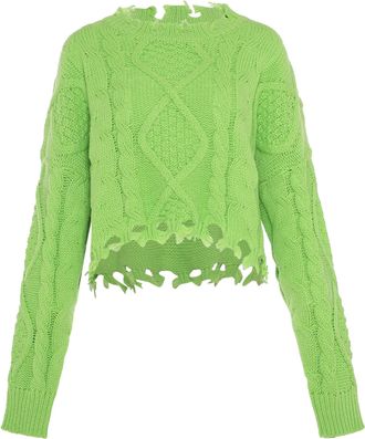 Mymo Gebreide trui Dames kalk